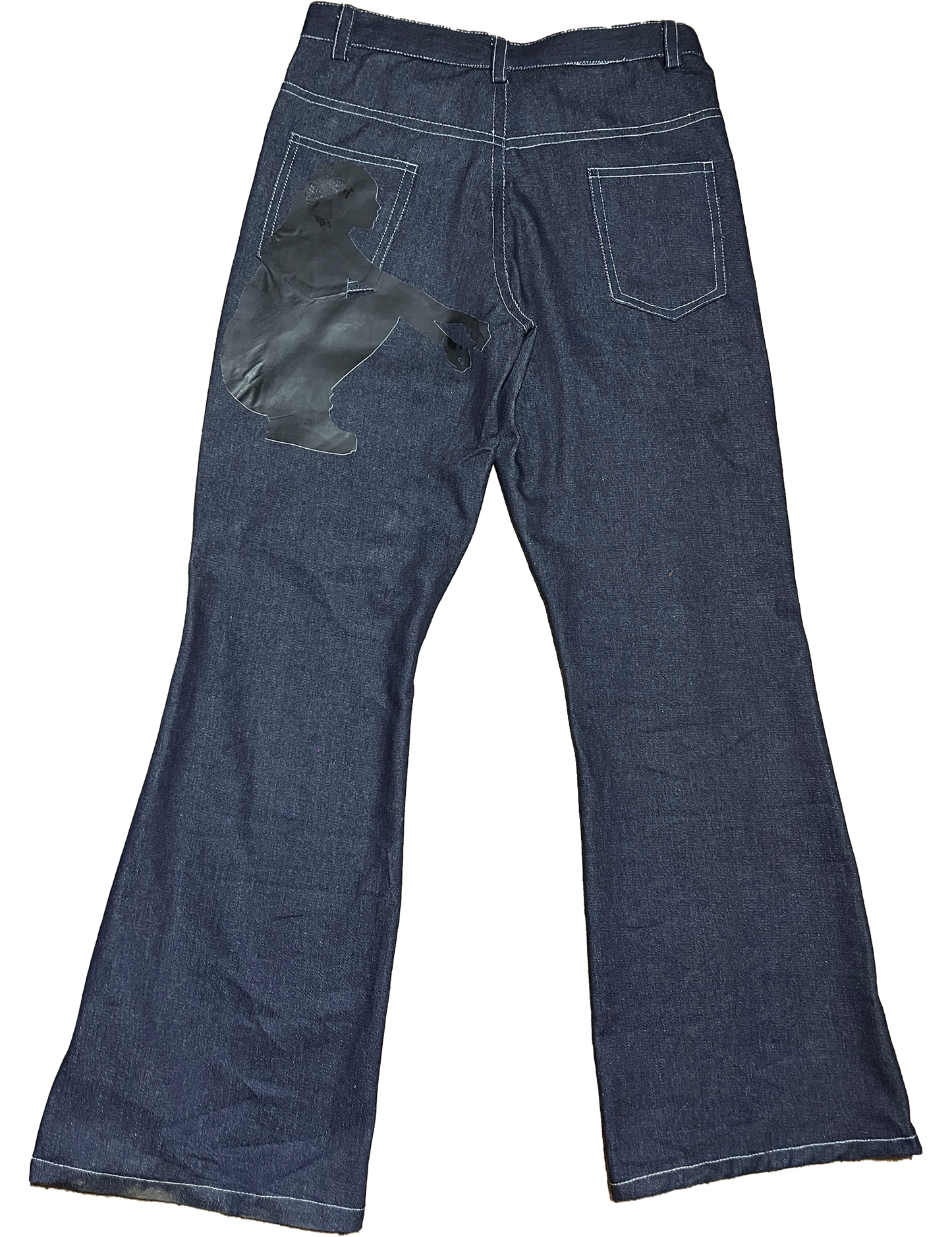 ZIPPER BAGGY FLARES